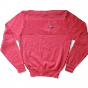 Lacoste Women's Coral Crew Neck Sweater